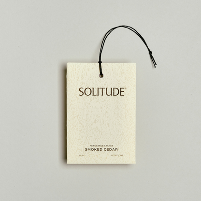 SOLITUDE スモークド シダー フレグランス サシェ 20g