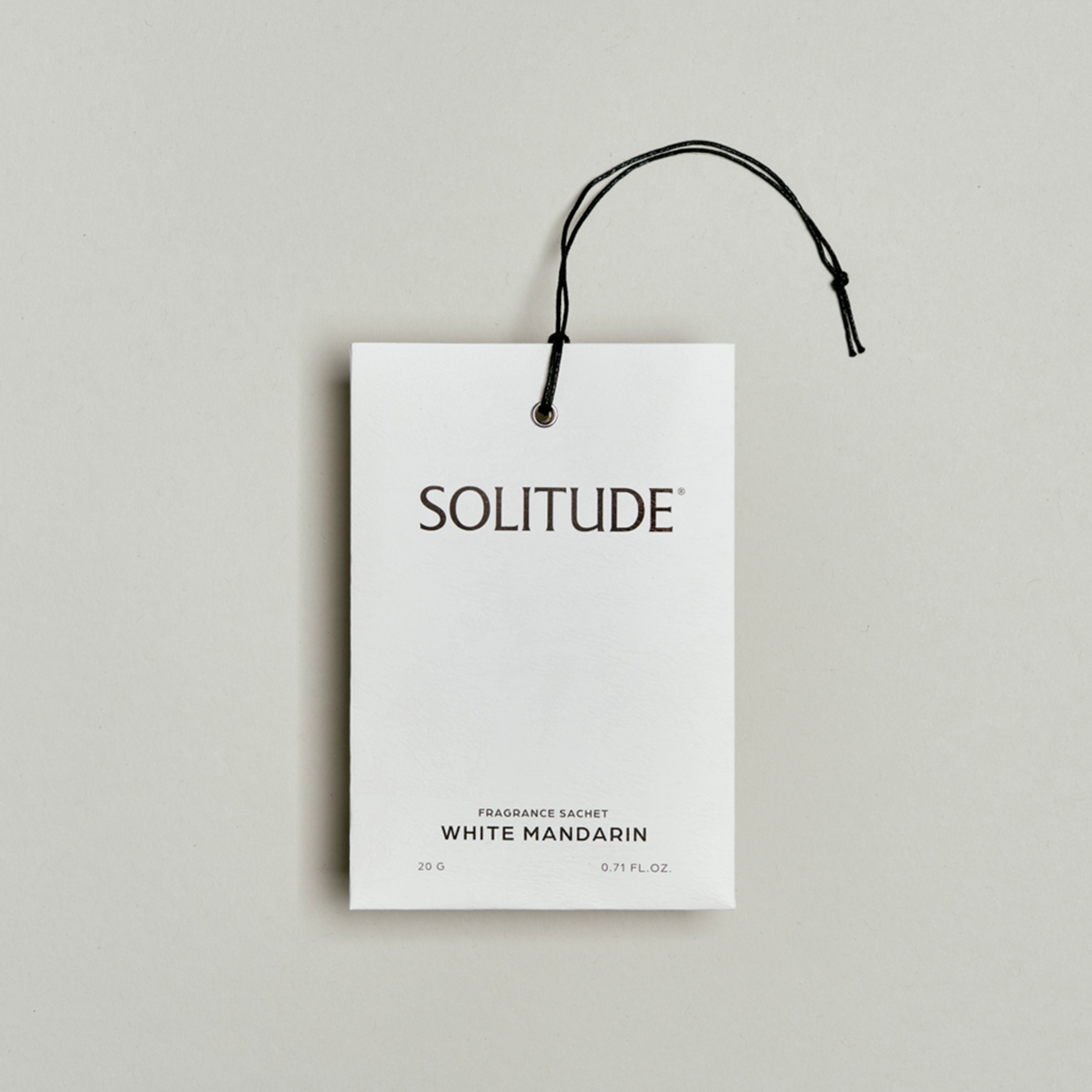 SOLITUDE ホワイト マンダリン フレグランス サシェ 20g