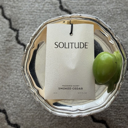 SOLITUDE  SMOKED CEDAR FRAGRANCE SACHET 20G